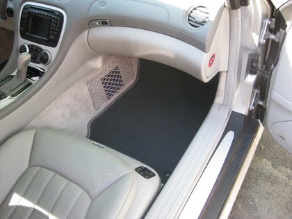 Ворсовые коврики на Mercedes SL (R230) 2001 - 2011 в Иркутске