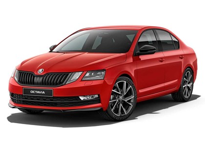 Ворсовые коврики на Skoda Octavia A7 2013 - 2020 в Иркутске