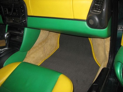 EVA коврики на Porsche Boxster (986) 1996 - 2004 в Иркутске