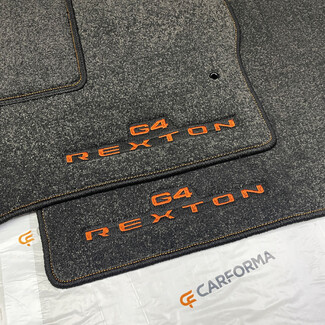 Ворсовые коврики на SsangYong Rexton IV 2017 - 2025 в Иркутске Ворсовые коврики на SsangYong Rexton IV 2017 - 2025 в Иркутске
