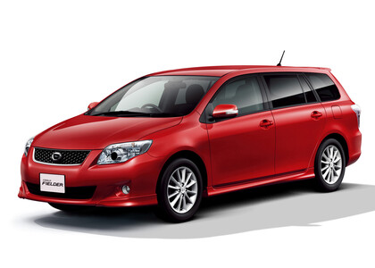 Ворсовые коврики на Toyota Corolla Fielder (E14) 2006 - 2012 в Иркутске