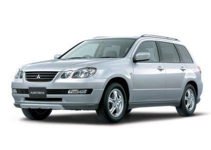 Ворсовые коврики на Mitsubishi Airtrek 2001 - 2008 в Иркутске
