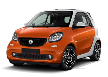 Ворсовые коврики на Smart Fortwo (C453) 2014 - 2025 в Иркутске