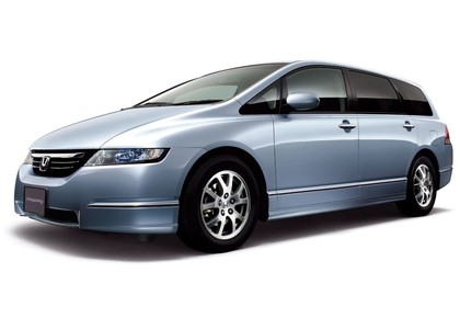 Ворсовые коврики на Honda Odyssey III 2004 - 2010 в Иркутске