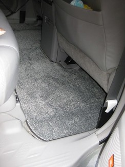 Ворсовые коврики на Toyota Highlander II 2007 - 2013 в Иркутске