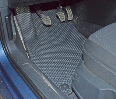 Ворсовые коврики на Volkswagen Passat B8 2014 - 2025 в Иркутске