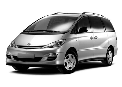 EVA коврики на Toyota Previa (XR30, XR40) 2000 - 2007 в Иркутске
