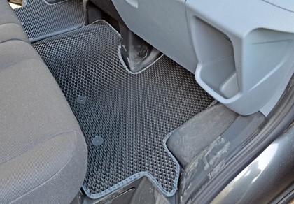 Ворсовые коврики на Ford Transit VII 2014 - 2025 в Иркутске