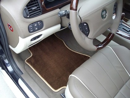 Ворсовые коврики на Jaguar S-Type 1998 - 2008 в Иркутске