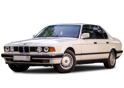 Ворсовые коврики на BMW 7 (E32) 1986 - 1995 в Иркутске