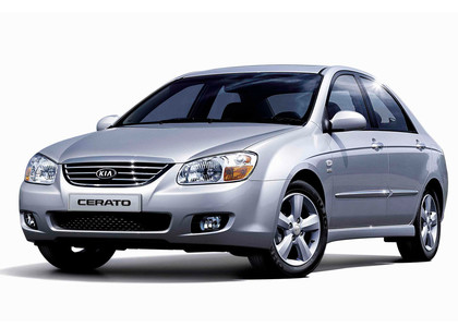 EVA коврики на KIA Cerato I 2004 - 2008 в Иркутске