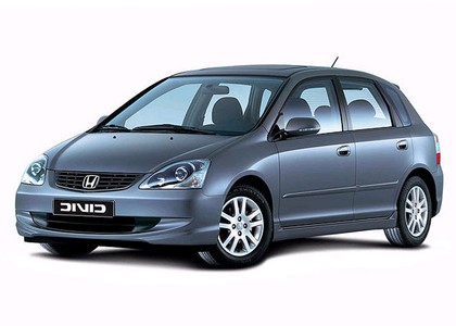 Коврики на Honda Civic VII 5d 2000 - 2005 в Иркутске