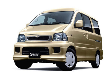 Коврики на Toyota Sparky 2000 - 2003 в Иркутске