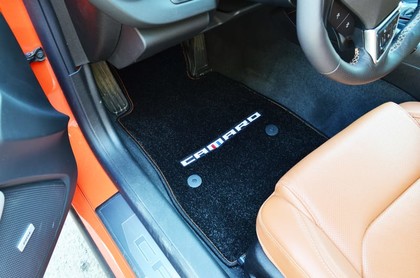 Ворсовые коврики на Chevrolet Camaro VI 2015 - 2024 в Иркутске