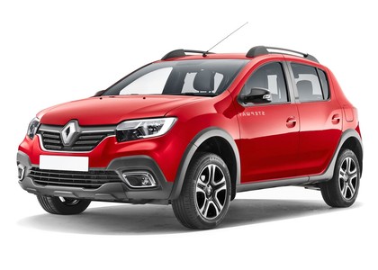 Ворсовые коврики на Renault Sandero II 2014 - 2025 в Иркутске