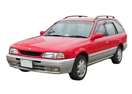 Ворсовые коврики на Nissan Wingroad (Y10) 1996 - 1999 в Иркутске