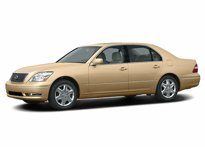 Ворсовые коврики на Lexus LS III 2001 - 2006 в Иркутске
