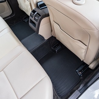 Ворсовые коврики на Mercedes GLK (X204) 2008 - 2015 в Иркутске