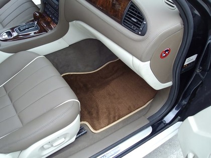 Ворсовые коврики на Jaguar S-Type 1998 - 2008 в Иркутске