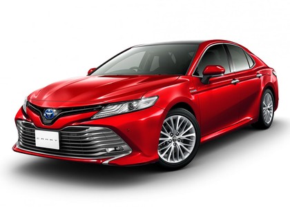 Ворсовые коврики на Toyota Camry (XV70) 2017 - 2024 в Иркутске