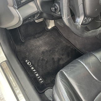 Ворсовые коврики на Infiniti G IV Sedan 2006 - 2014 в Иркутске