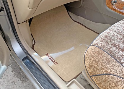 Ворсовые коврики на Nissan Bluebird Sylphy (G10) 2000 - 2006 в Иркутске