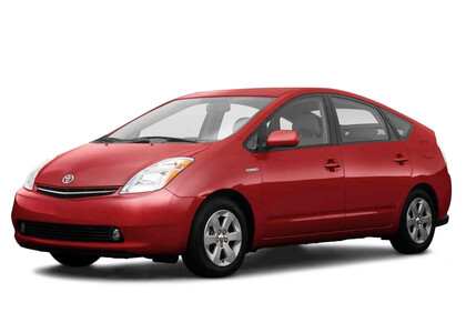 Ворсовые коврики на Toyota Prius (20) 2004 - 2009 в Иркутске