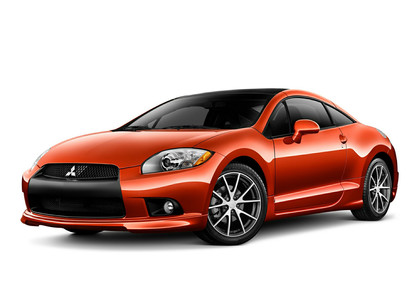 Ворсовые коврики на Mitsubishi Eclipse IV 2005 - 2011 в Иркутске