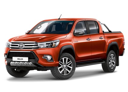 Ворсовые коврики на Toyota Hilux VIII 2015 - 2025 в Иркутске
