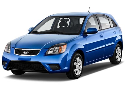 Ворсовые коврики на KIA Rio II 2005 - 2011 в Иркутске