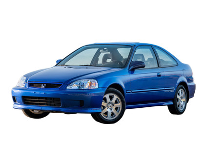 Ворсовые коврики на Honda Civic VI 2d 1995 - 2000 в Иркутске