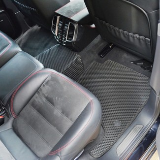 Ворсовые коврики на Porsche Cayenne II 2010 - 2018 в Иркутске