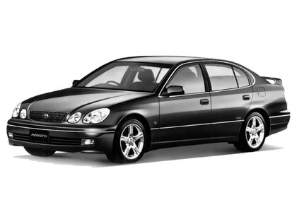 Ворсовые коврики на Toyota Aristo II 1997 - 2004 в Иркутске