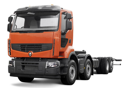 Ворсовые коврики на Renault Premium II 2006 - 2013 в Иркутске