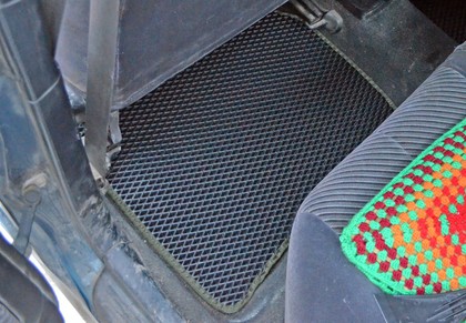 Ворсовые коврики на Toyota Sprinter Marino 1992 - 1997 в Иркутске