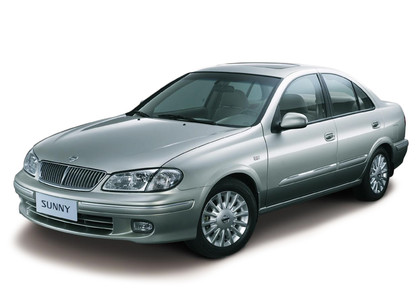 Ворсовые коврики на Nissan Sunny (N16) 2000 - 2005 в Иркутске
