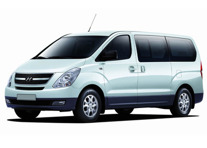 Ворсовые коврики на Hyundai H1 II 2007 - 2022 в Иркутске