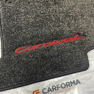 Коврики на KIA Carnival III 7 мест 2014 - 2021 в Иркутске Коврики на KIA Carnival III 7 мест 2014 - 2021 в Иркутске