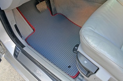 Ворсовые коврики на BMW 5 (E60/E61) 2003 - 2010 в Иркутске