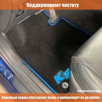 Ворсовые коврики на Renault Logan II 2012 - 2022 в Иркутске