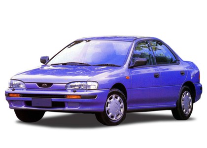 Ворсовые коврики на Subaru Impreza I 1992 - 2000 в Иркутске