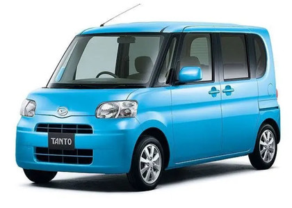 Ворсовые коврики на Daihatsu Tanto II 2007 - 2013 в Иркутске