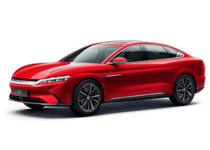 Ворсовые коврики на BYD Han EV 2020 - 2025 в Иркутске