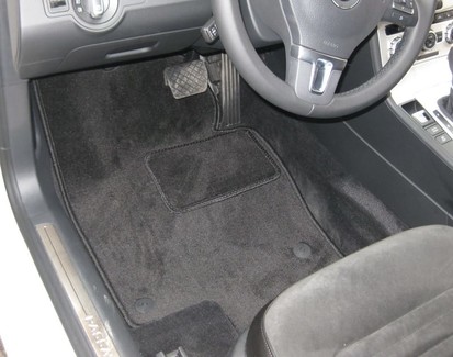 Ворсовые коврики на Volkswagen Passat B6 2005 - 2011 в Иркутске