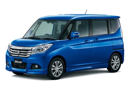 Ворсовые коврики на Suzuki Solio III 2015 - 2020 в Иркутске