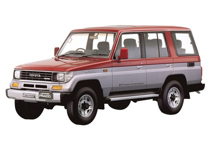 Ворсовые коврики на Toyota Land Cruiser Prado 70 1984 - 2025 в Иркутске