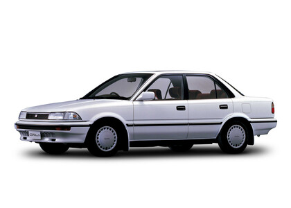 Ворсовые коврики на Toyota Corolla (E9) 1987 - 1993 в Иркутске