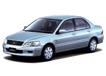 Ворсовые коврики на Mitsubishi Lancer Cedia 2000 - 2004 в Иркутске