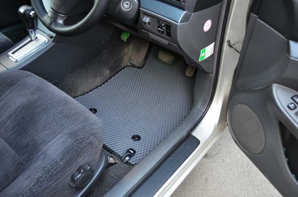 Ворсовые коврики на Toyota Allion I 2001 - 2007 в Иркутске