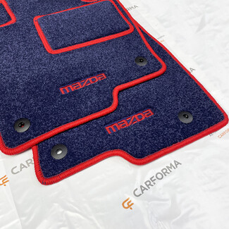 Ворсовые коврики на Mazda 2 2007 - 2015 в Иркутске Ворсовые коврики на Mazda 2 2007 - 2015 в Иркутске